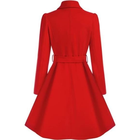 Jackets & Coats Womens Double Breasted Dress Coats Red Poshmark